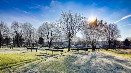 Camping Resort Rülzheim Stellplätze (© Südpfalz-Tourismus Landkreis Germersheim e.V.)