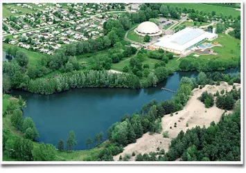 Luftbild Strandbad Rülzheim