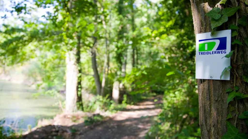 Treidlerweg Hördter Rheinaue